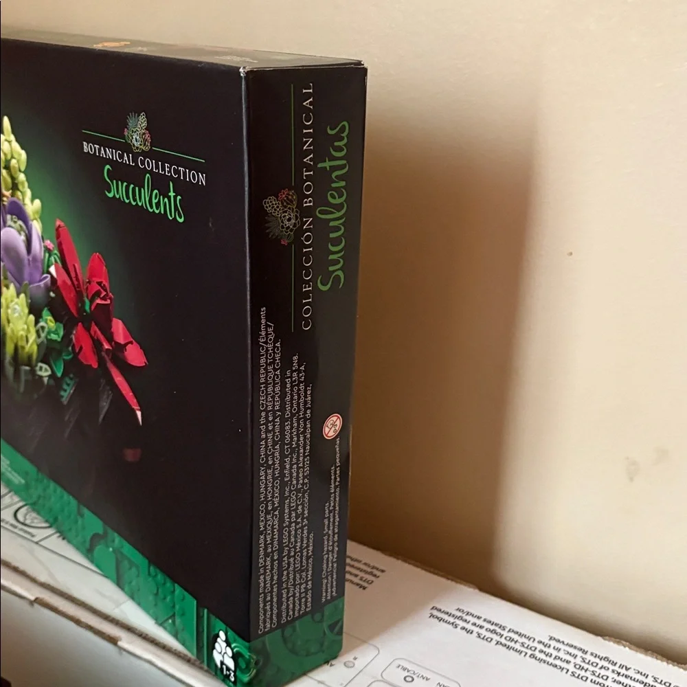 LEGO Succulents 10309 Icons Botanical Collection Complete Set 771 Pieces Box